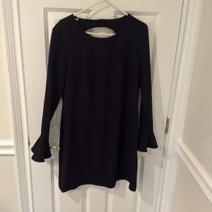 Calvin Klein Size 16 Women's Cutout-Back Sheath Dress bell sleeves host pick